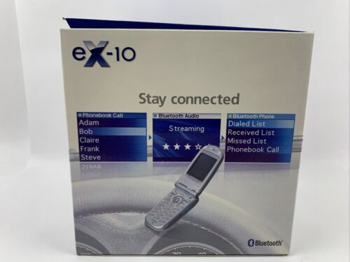 Alpine EX-10 Bluetooth Mp3 iPod Control New Open Box Car Music Player - Fresh Stock Dated January 2026