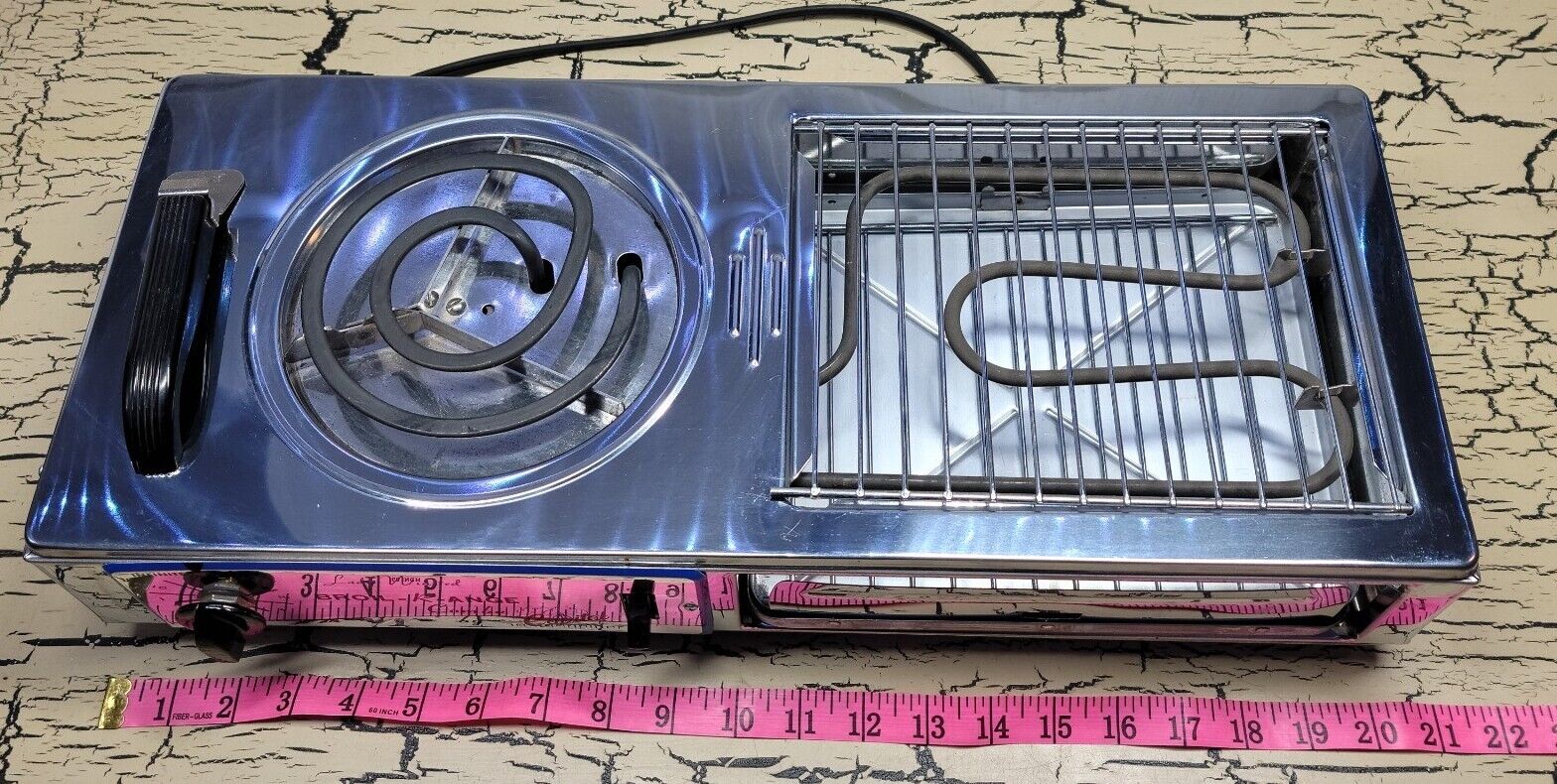 Vtg Lady Winsted Broil-R-Ange Combo Capitol Stove Burner Range Broiler Orig Box - Fresh Stock Dated February 2026