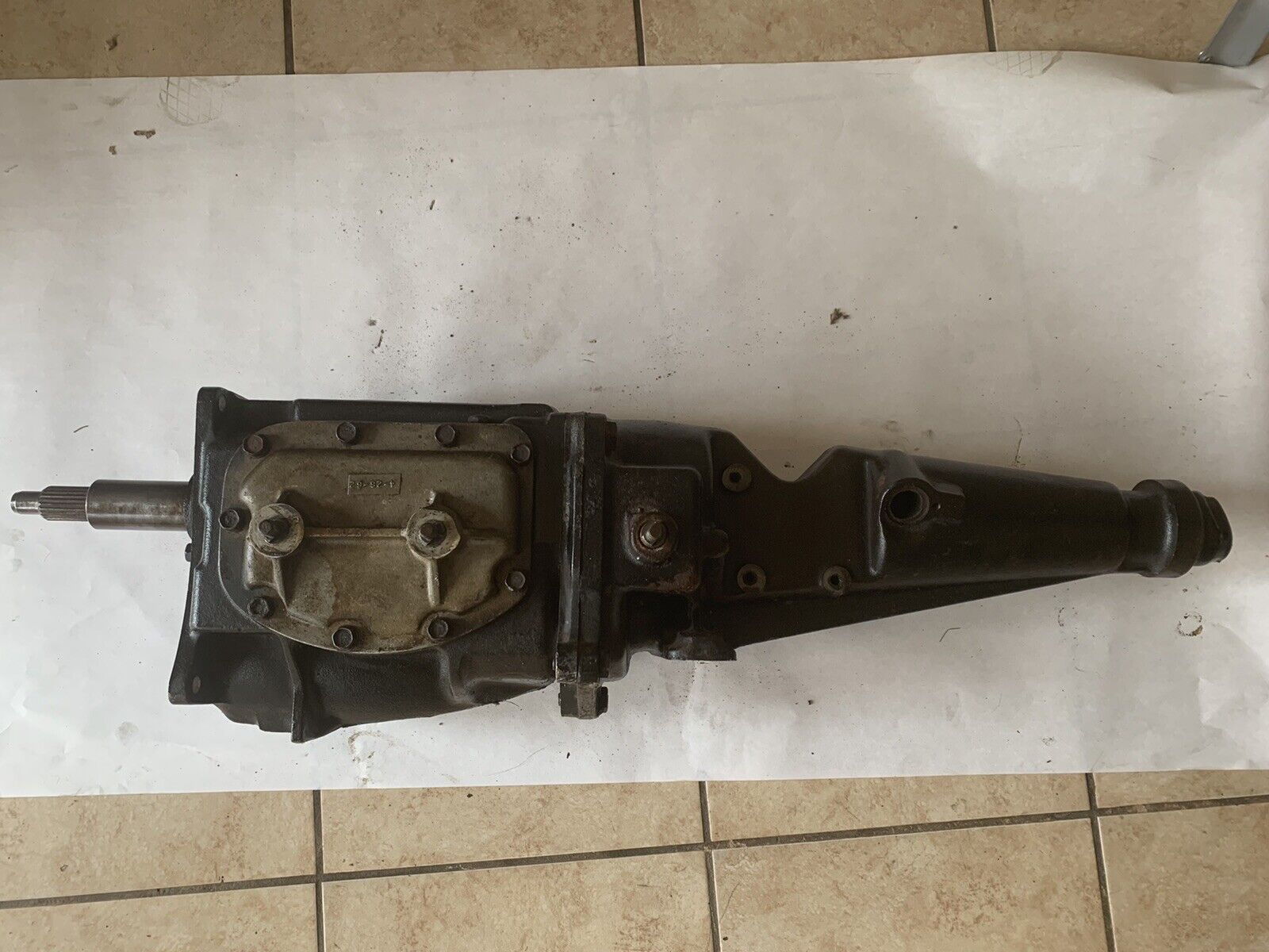 Ford Borg Warner T10 4 Speed Transmission Galaxy XL 1962-Up 23 Spline J17671 - Fresh Stock Dated December 2025