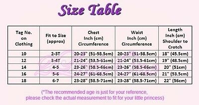 Bows Girl Ballet Tutu Dance Costume Dancewear Fluffy Fair Dress Size 2T-7 #013 - Fresh Stock Dated December 2025