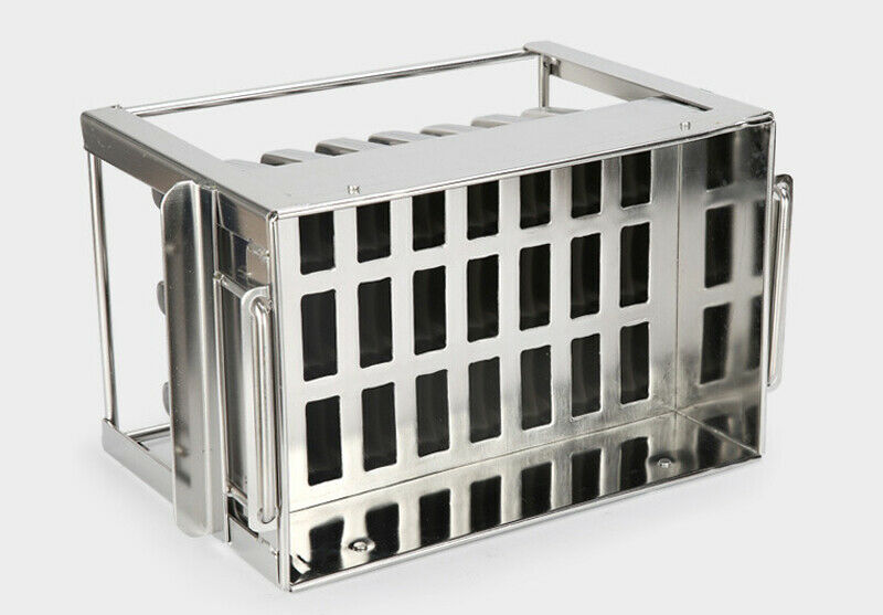 TECHTONGDA 24pcs Stainless Steel Ice Lolly Mold 108ml Ice Cream Making Tool - Fresh Stock Dated February 2026