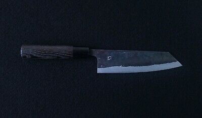 Japanese GEKKO Blue Steel Thicker Blade Bunka Knife 170mm C1 Handle #2701 - Fresh Stock Dated January 2026