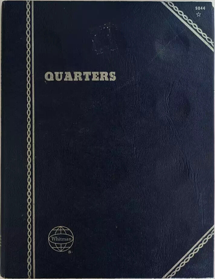 1932-1945 USED BASIC WHITMAN WASH. QT. FOLDER - LOT OF 9 & QT. FOLDER - LOT OF 1 - Fresh Stock Dated December 2025