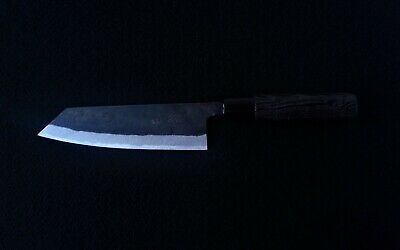 Japanese GEKKO Blue Steel Thicker Blade Bunka Knife 170mm C1 Handle #2701 - Fresh Stock Dated January 2026