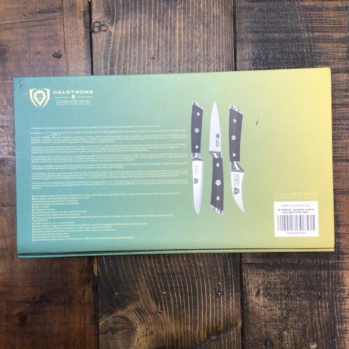 DALSTRONG Paring Knife Set - 3 Piece - Gladiator Series - USED - Fresh Stock Dated January 2026