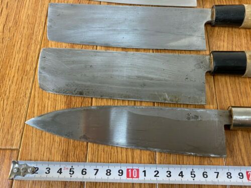 Japanese Chef's Kitchen Knife Set 12 Piece DEBA NAKIRI YANAGIBA from Japan UK238 - Fresh Stock Dated January 2026