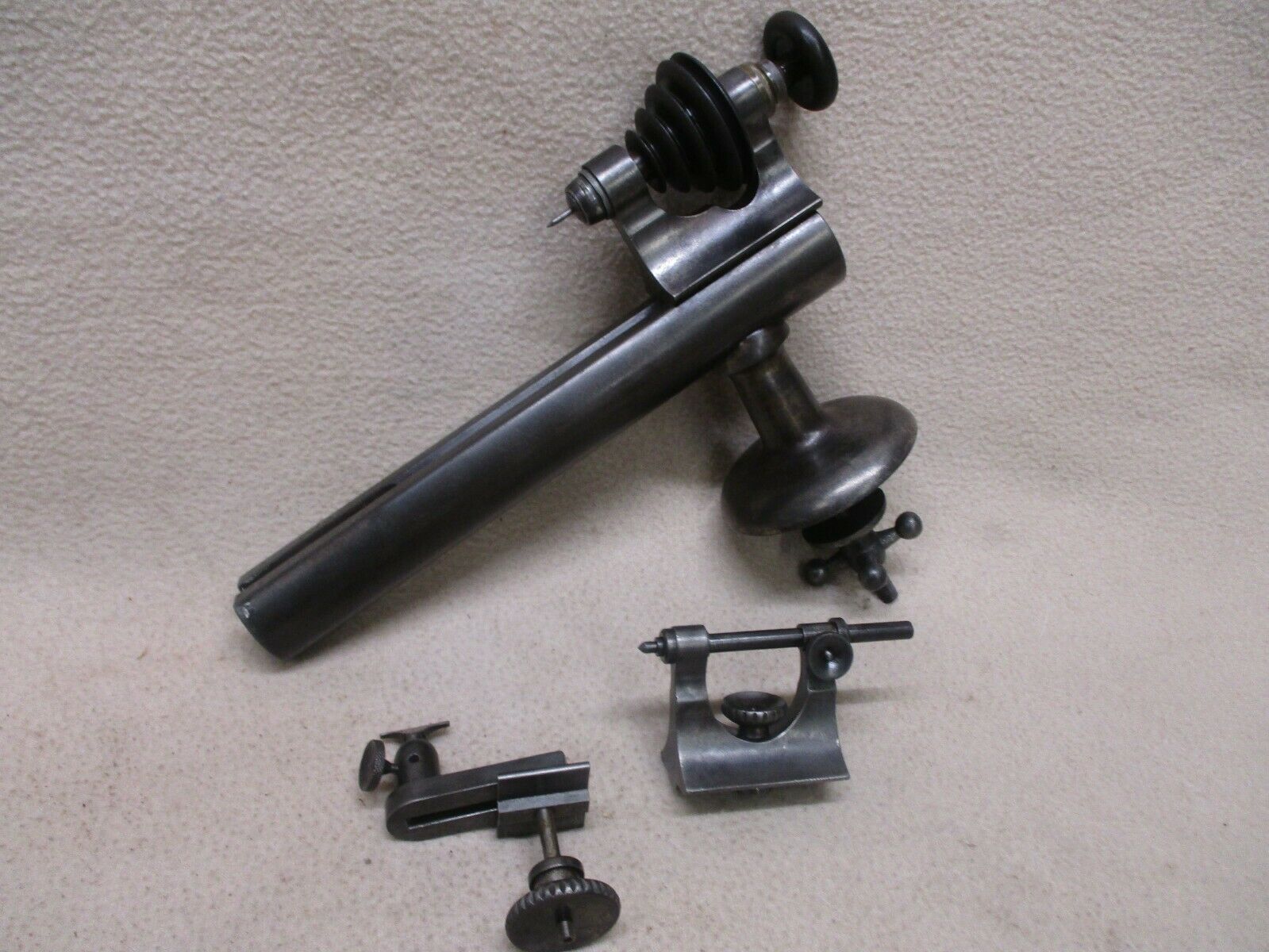 VINTAGE MOSELEY & CO SMALL BENCHTOP WATCHMAKERS JEWELLERS LATHE - NICE COND - Fresh Stock Dated December 2025