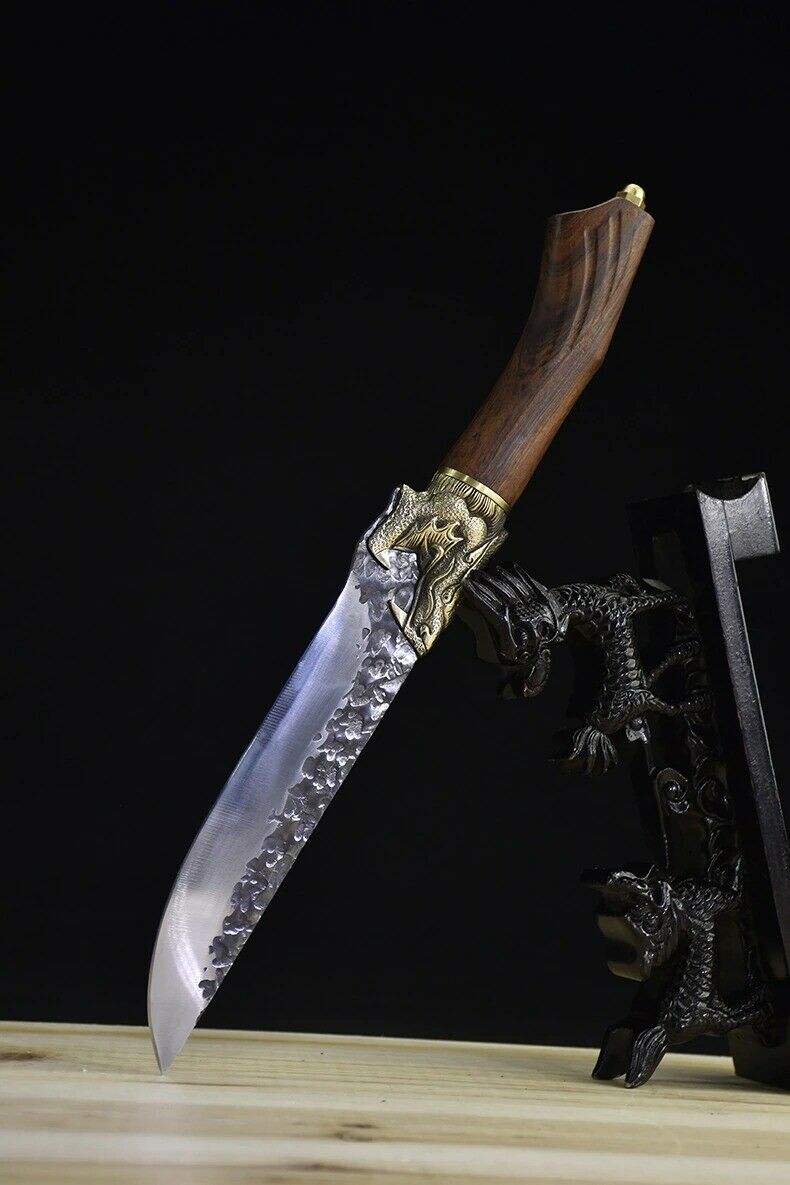 7 inch Handmade Chef Knife Fixed Blade Meat Knives Chinese Cleaver Cooking Tools - Fresh Stock Dated January 2026