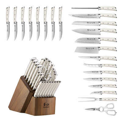 Cangshan S1 Series 23-Piece Forged German Steel Knife Block Set - Fresh Stock Dated January 2026
