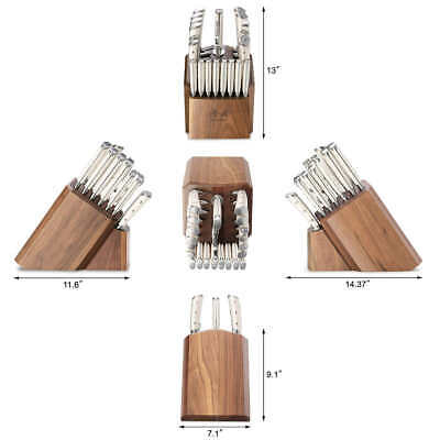 Cangshan S1 Series 23-Piece Forged German Steel Knife Block Set - Fresh Stock Dated January 2026