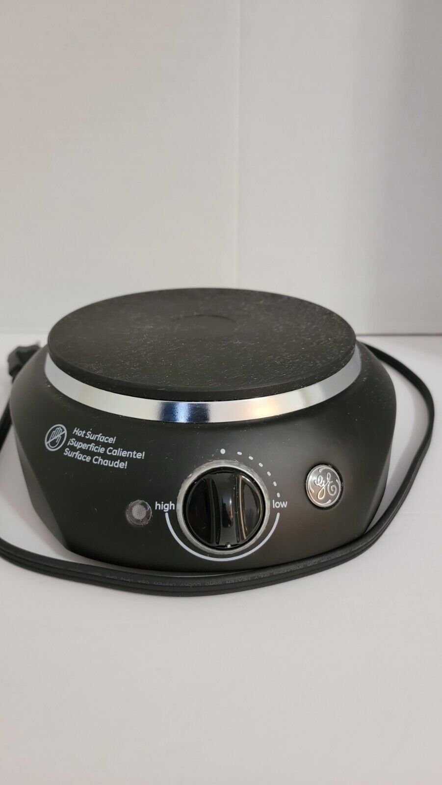 GE Single Burner Die Cast Burner Plate Adjustable Temperature Dial, 169163 Boxed - Fresh Stock Dated February 2026