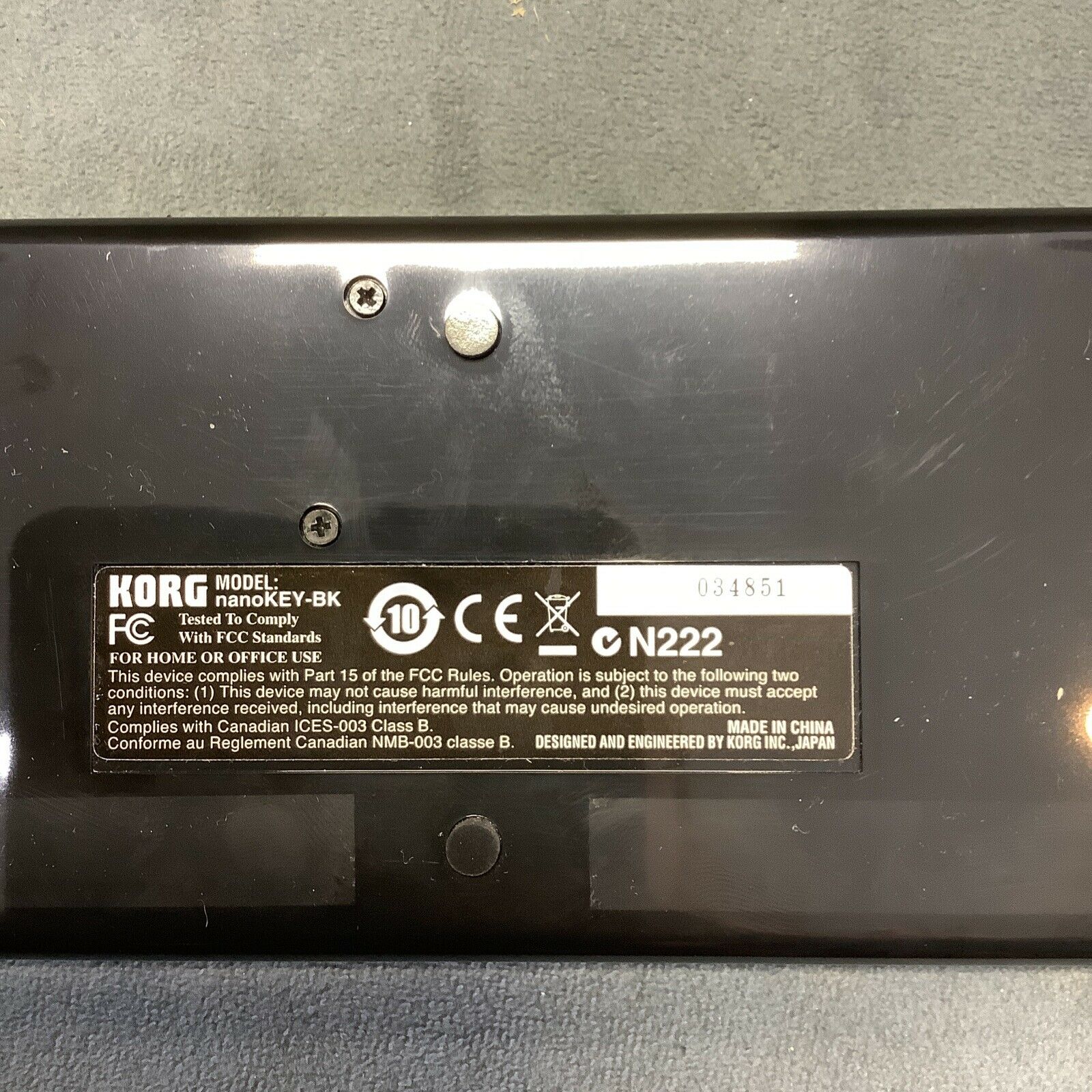 Korg NanoKey Slim-Line USB 25-Key Keyboard MIDI Controller With Case - Fresh Stock Dated December 2025