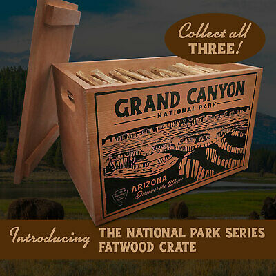 Better Wood Products Protect the Parks Fatwood Firestarter Sticks, Grand Canyon - Fresh Stock Dated December 2025