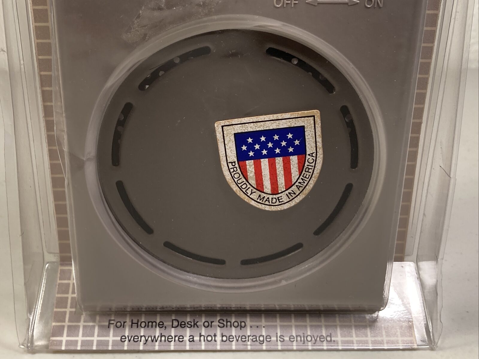 VINTAGE DAZEY 25 Watt Coffee/TEA/ Soup Cup Mug Beverage Warmer CW-10 - Fresh Stock Dated February 2026