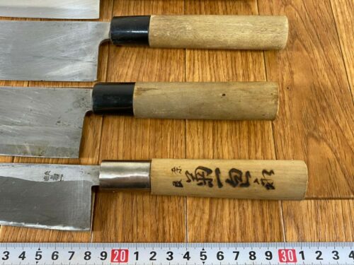 Japanese Chef's Kitchen Knife Set 12 Piece DEBA NAKIRI YANAGIBA from Japan UK238 - Fresh Stock Dated January 2026