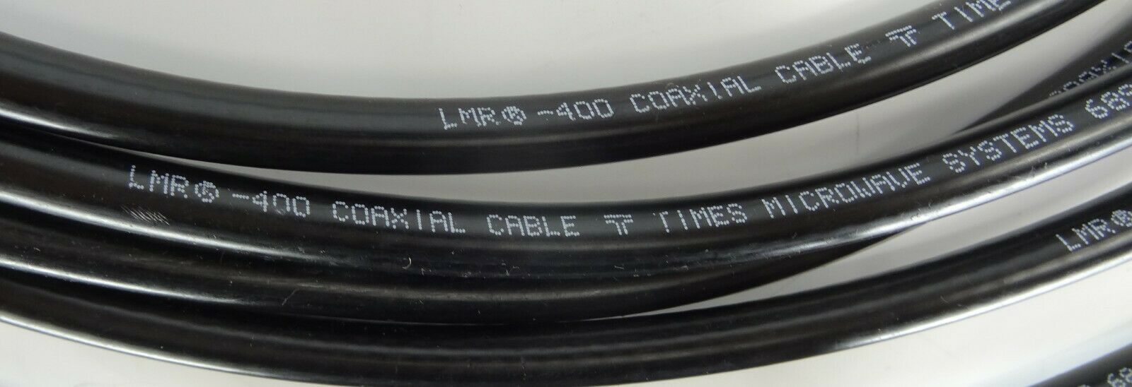 Times Microwave Systems 68999 LMR-400 Ultraflex Coaxial Cable - Fresh Stock Dated December 2025