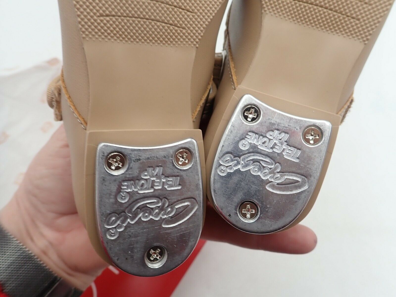 Capezio  Toddler-girls 3800 Mary Jane Tap Shoe , Caramel, 9 W Toddler - Fresh Stock Dated December 2025