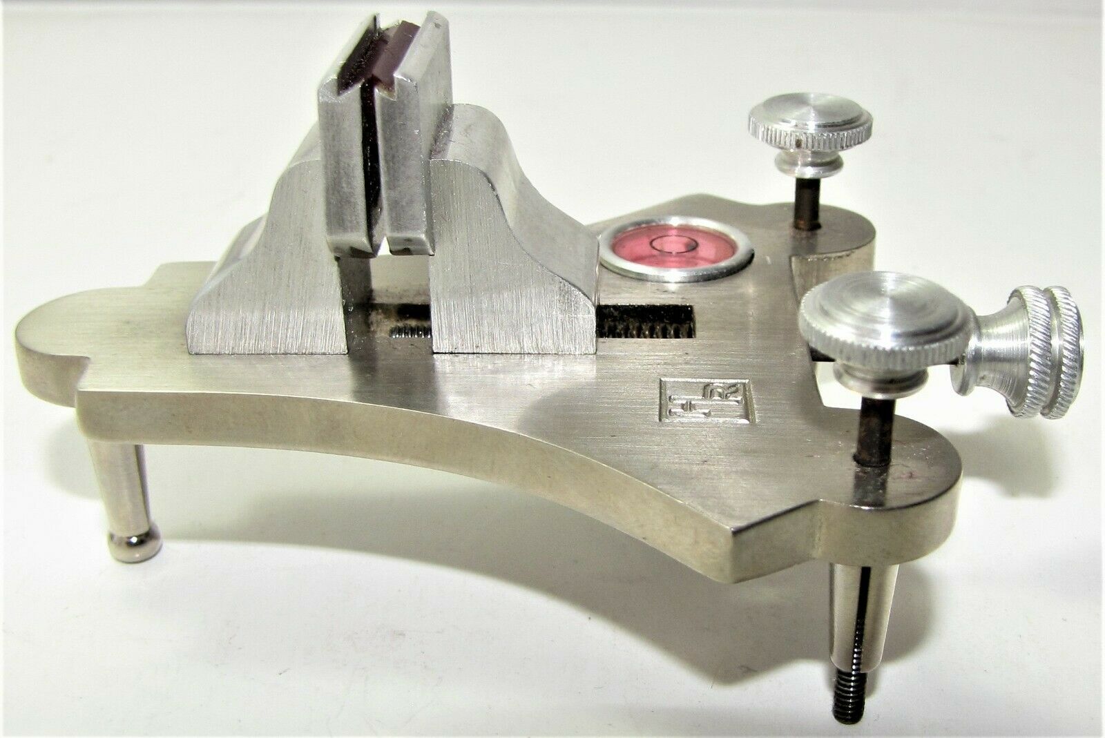 HR antique jeweler ruby jaw clamp level poising vise watch watchmaker tool w/box - Fresh Stock Dated December 2025