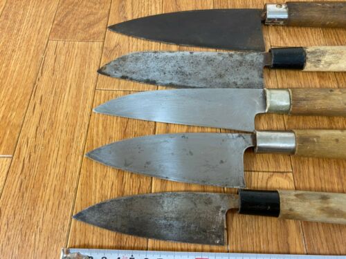 Japanese Chef's Kitchen Knife Set 12 Piece DEBA NAKIRI YANAGIBA from Japan UK238 - Fresh Stock Dated January 2026