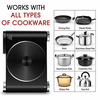CUSIMAX Electric Burner Hot Plate Cooking Cast Iron hot plates Adjustable Tem... - Fresh Stock Dated February 2026