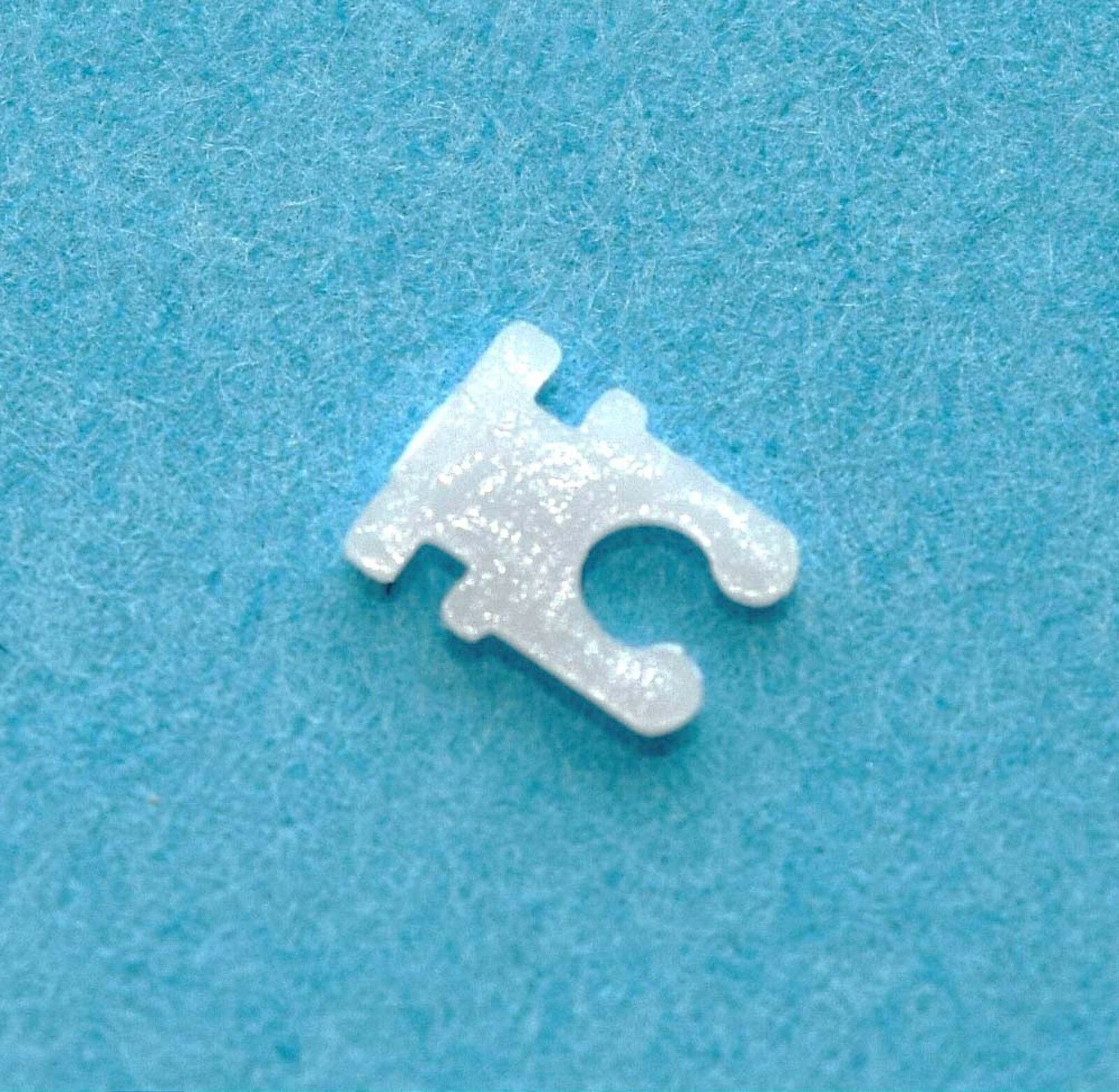 100 x NEW Crown Time Stopper WHITE Plastic Watch Battery Saver Clip stem lock - Fresh Stock Dated December 2025