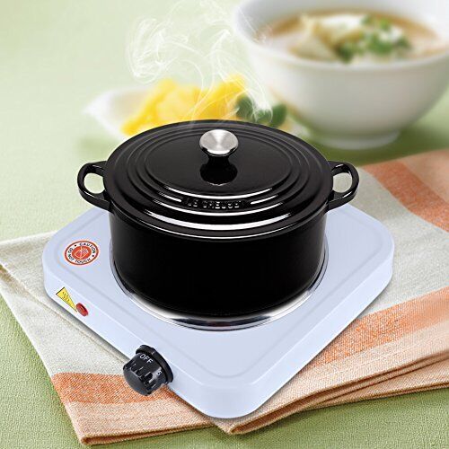 Fdit 220V 1000W Portable Electric Stove Hot Plate Kitchen Adjustable Coffee H... - Fresh Stock Dated February 2026