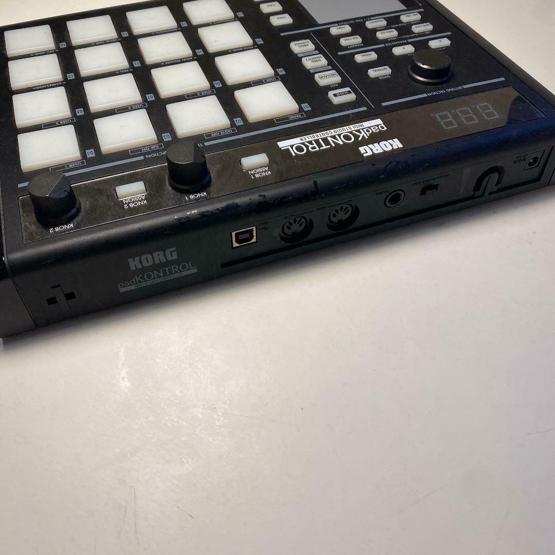 Korg padKONTROL MIDI Studio Controller Black Used Good Condition F/S from Japan - Fresh Stock Dated December 2025