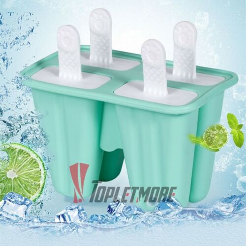 6 Cell Pop Mold Popsicle Maker Lolly Mould Tray Pan Kitchen Frozen Ice Cream New - Fresh Stock Dated February 2026