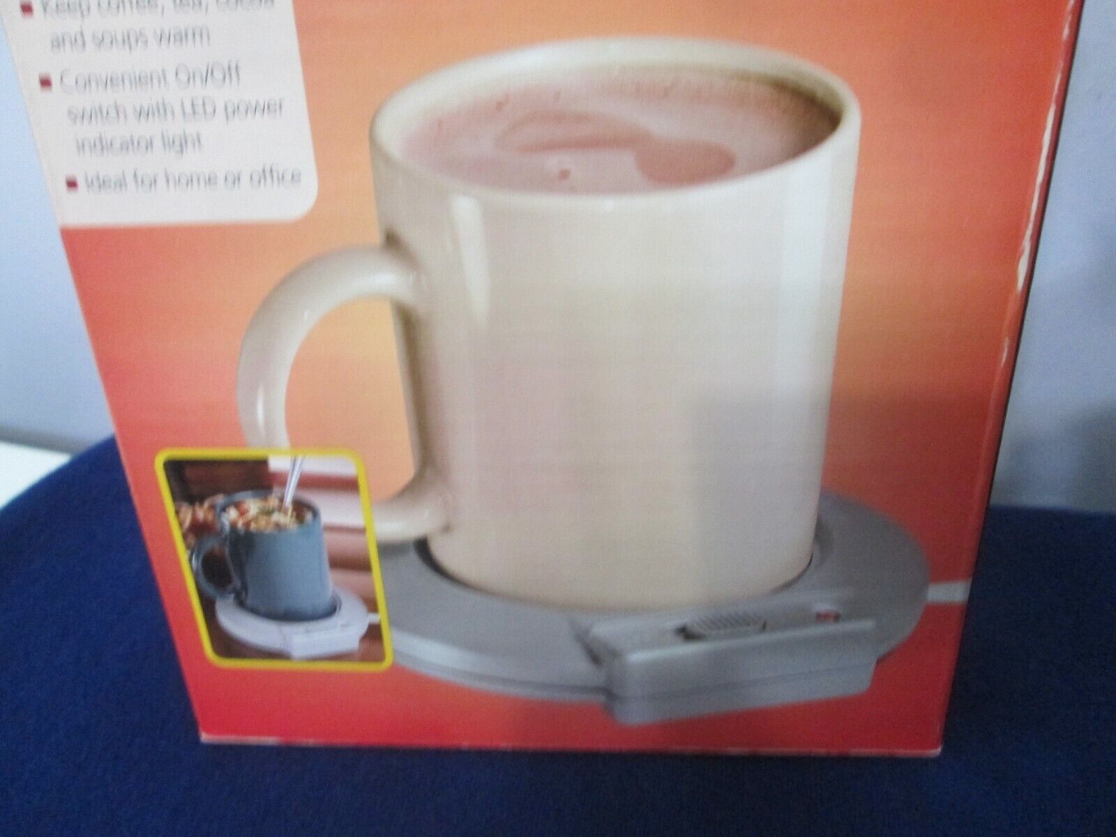 NIB WRAPPED TOTES BEVERAGE / CANDLE WARMER FOR HOME/ OFFICE GIFT - Fresh Stock Dated February 2026