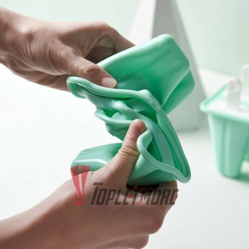 6 Cell Pop Mold Popsicle Maker Lolly Mould Tray Pan Kitchen Frozen Ice Cream New - Fresh Stock Dated February 2026