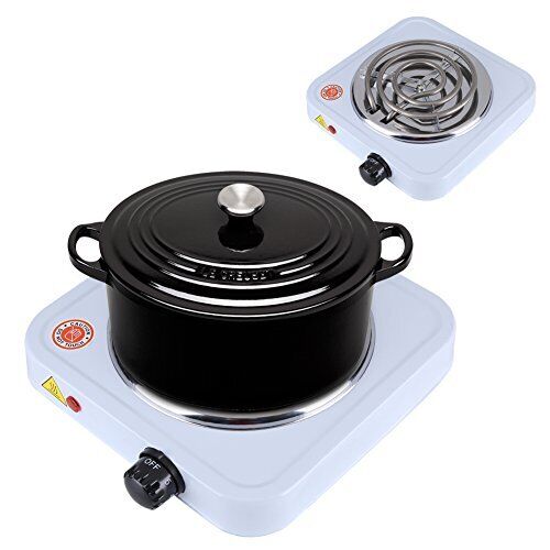 Fdit 220V 1000W Portable Electric Stove Hot Plate Kitchen Adjustable Coffee H... - Fresh Stock Dated February 2026