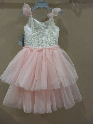 Disney princess Leotard Tutu Dress Ruffle Tuele Sparkly Size 5/6 Dance Costume - Fresh Stock Dated December 2025