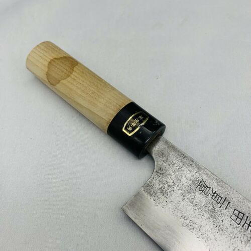 <Used> Japanese Chef's Kitchen Knife Blue Steel Nakiri 160/290 From Japan SS750 - Fresh Stock Dated January 2026