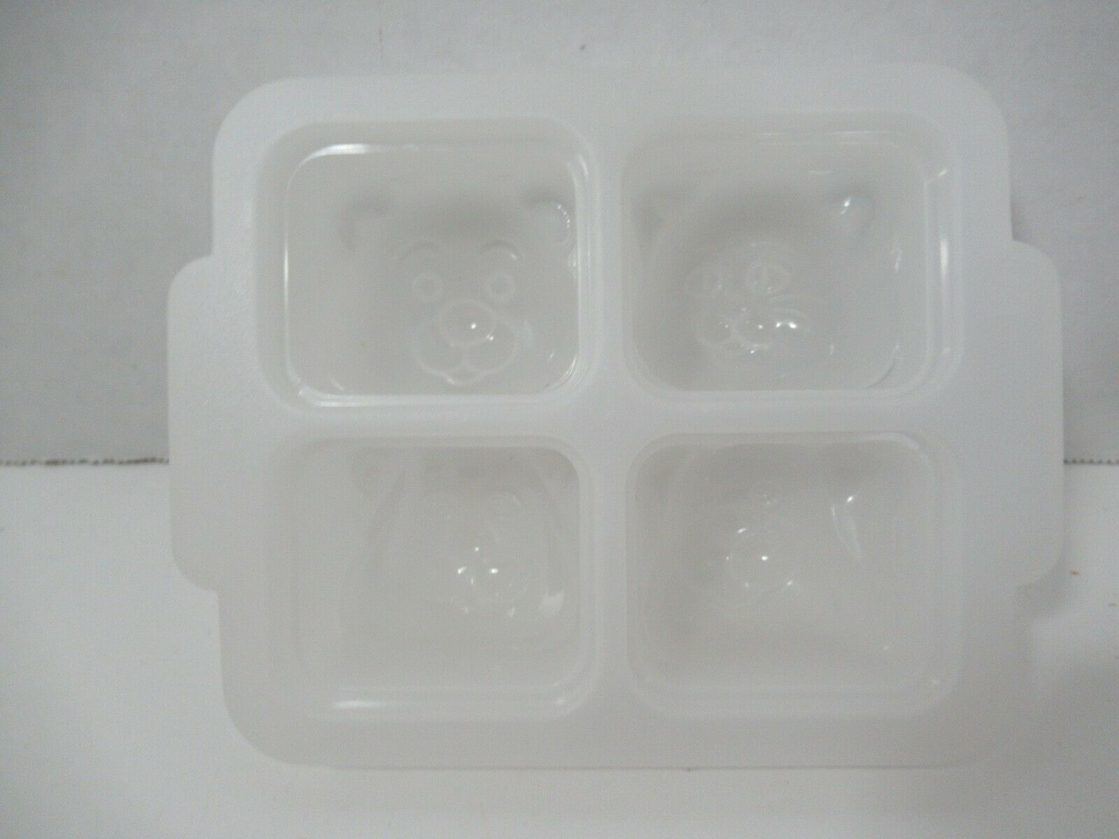 Vintage Tupperware Popsicle Mold Ice Tups Brrr animals pink purple missing stick - Fresh Stock Dated February 2026