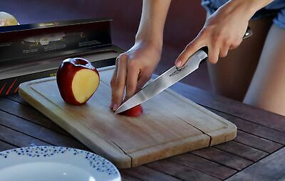 KUMA VG10 Damascus Chef Knife – 8 inch Chef Knife With Premium Wooden Handle - Fresh Stock Dated January 2026