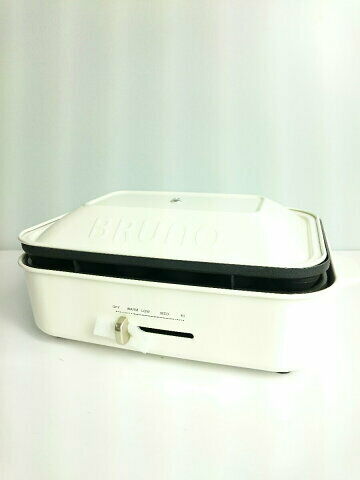 Bruno Compact Hot Plate BOE021-WH (white) 2 plates set Japan Domestic New Japan - Fresh Stock Dated February 2026