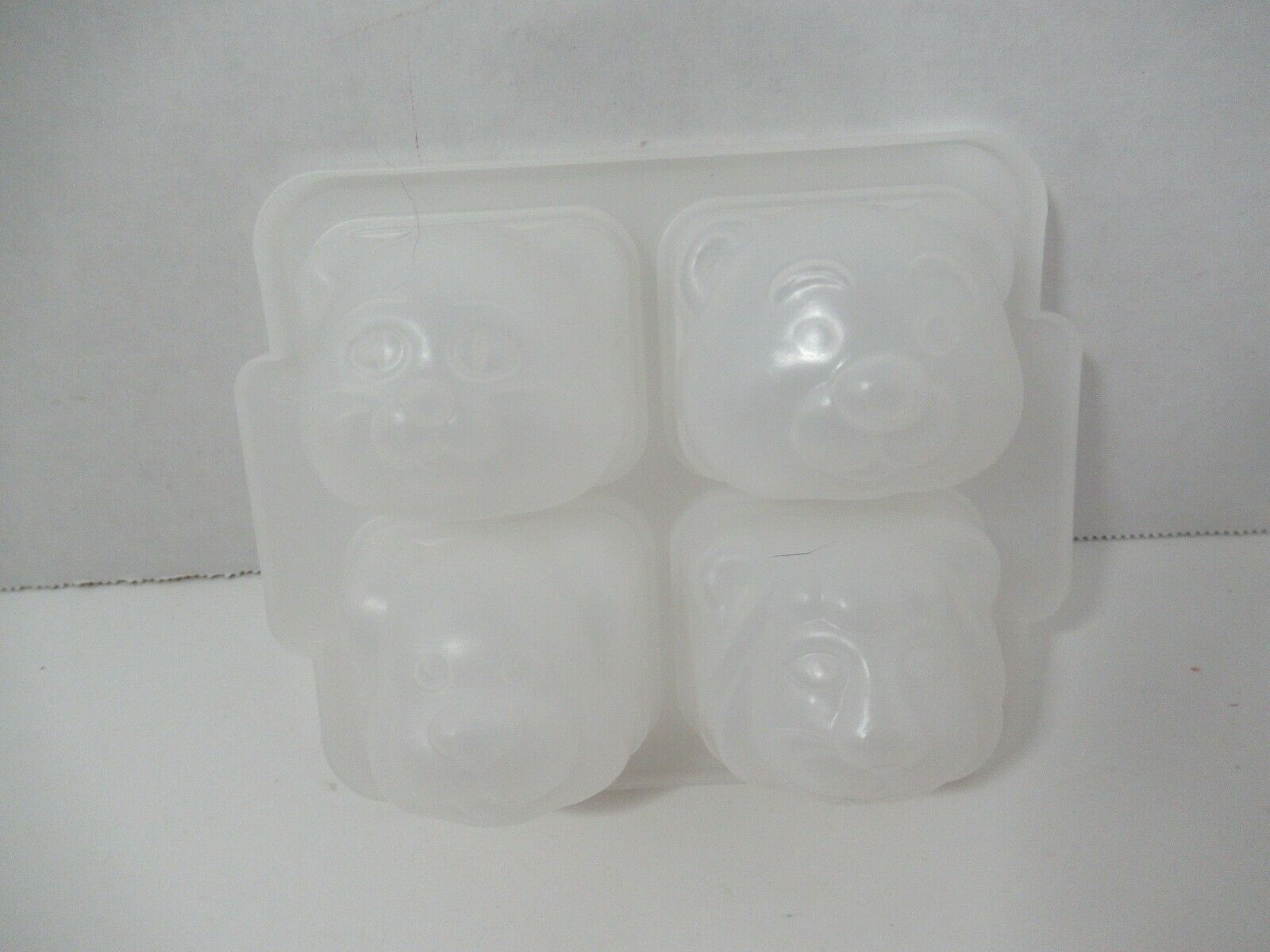 Vintage Tupperware Popsicle Mold Ice Tups Brrr animals pink purple missing stick - Fresh Stock Dated February 2026