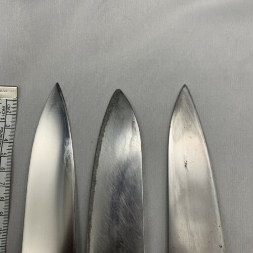 Damaged Lot of three Japanese Chef's Kitchen Knives  From Japan ST431 - Fresh Stock Dated January 2026