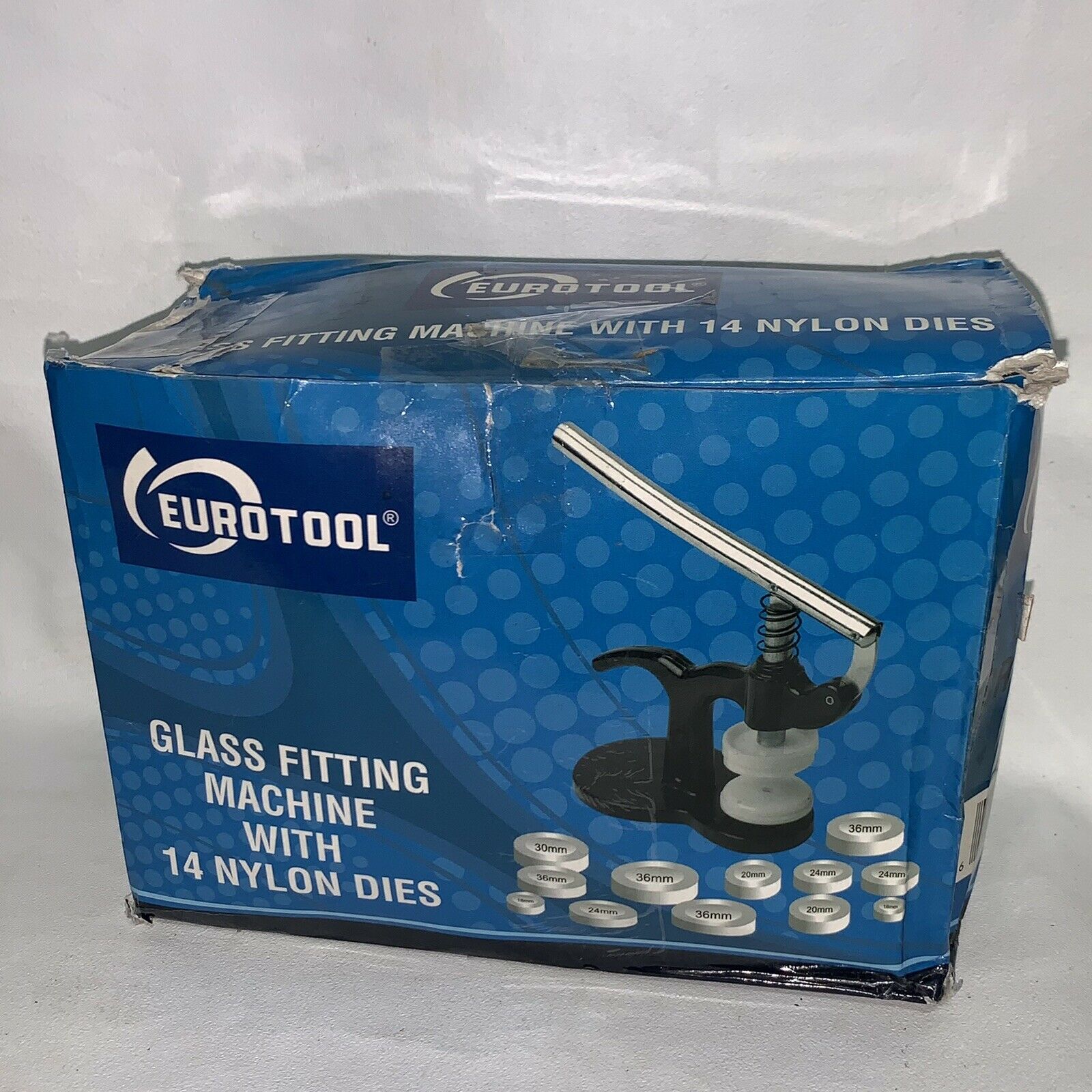 Watch Case Press With 7 Hollow & 7 Flat Nylon Dies Repair Battery Replacement - Fresh Stock Dated December 2025