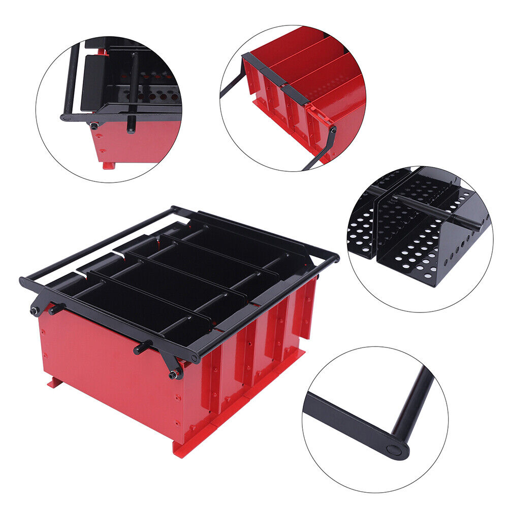 Paper Log Briquette Maker Heavy Duty Fire Brick Press Burning Fuel Recycle Set - Fresh Stock Dated January 2026