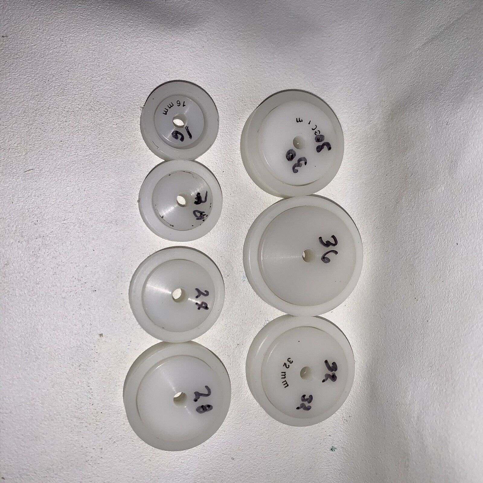 Watch Case Press With 7 Hollow & 7 Flat Nylon Dies Repair Battery Replacement - Fresh Stock Dated December 2025