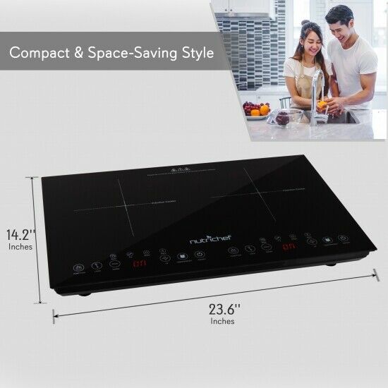 PKSTIND48 Induction Cooktop Digital Countertop Burner w/ Adjustable Temp Control - Fresh Stock Dated January 2026