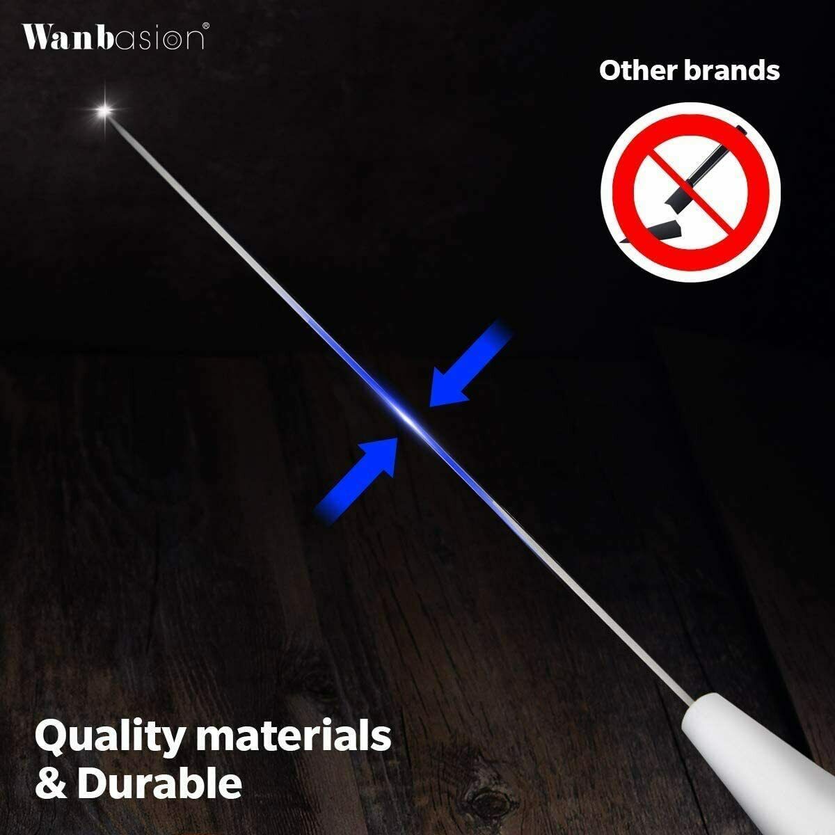 16 Pieces Kitchen Knife Set Dishwasher Safe, Professional Chef Kitchen Knife Set - Fresh Stock Dated February 2026