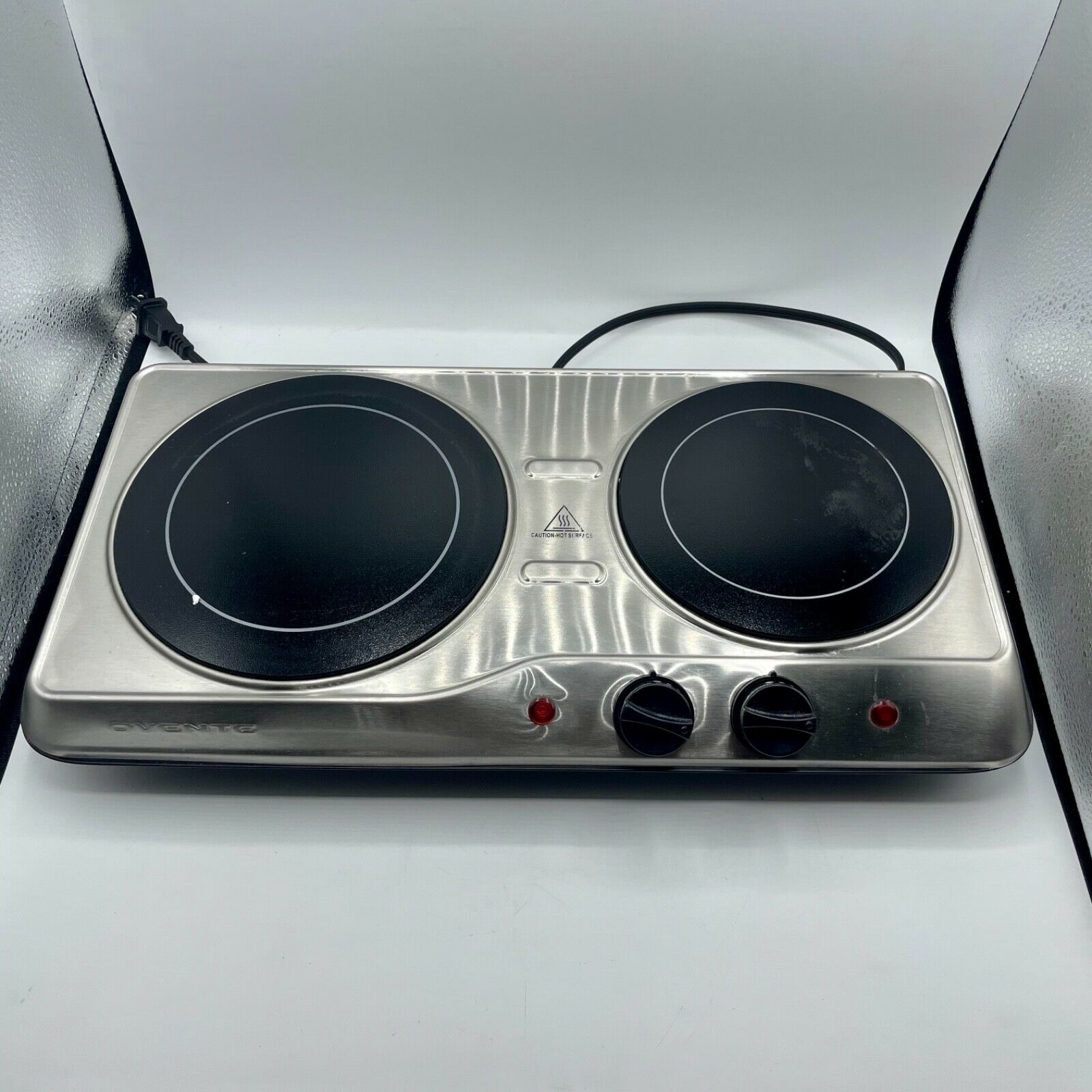 Ovente 1700W Double Hot Plate Electric Countertop Infrared Stove BGI102S - Fresh Stock Dated February 2026