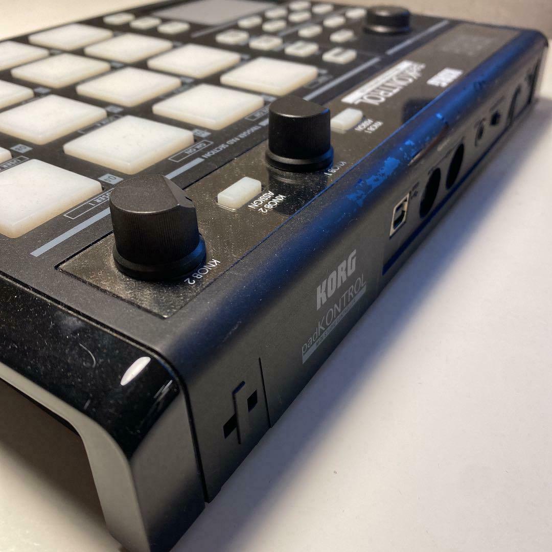 Korg padKONTROL MIDI Studio Controller Black Used Good Condition F/S from Japan - Fresh Stock Dated December 2025