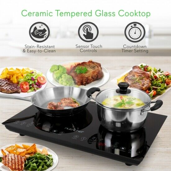 PKSTIND48 Induction Cooktop Digital Countertop Burner w/ Adjustable Temp Control - Fresh Stock Dated January 2026