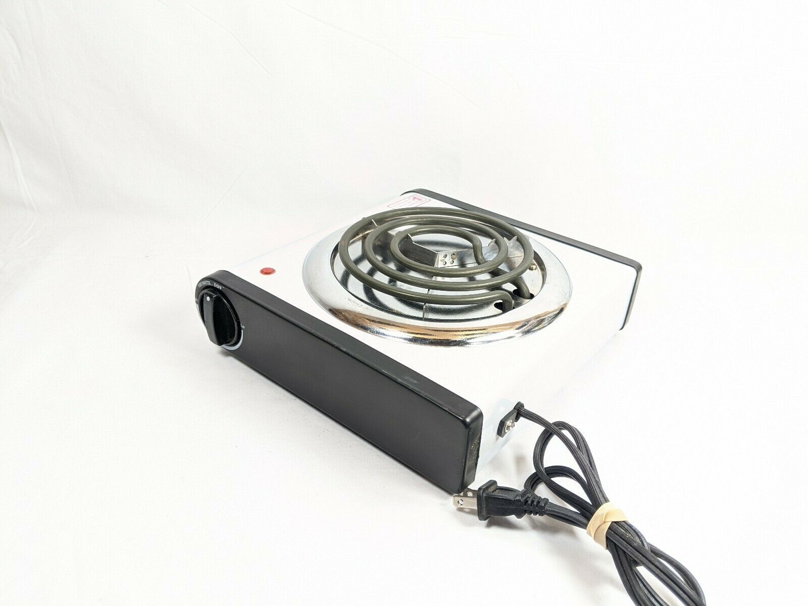 Aroma Electric Range Single Eye Burner AHP-301 White (ps3mer) - Fresh Stock Dated February 2026