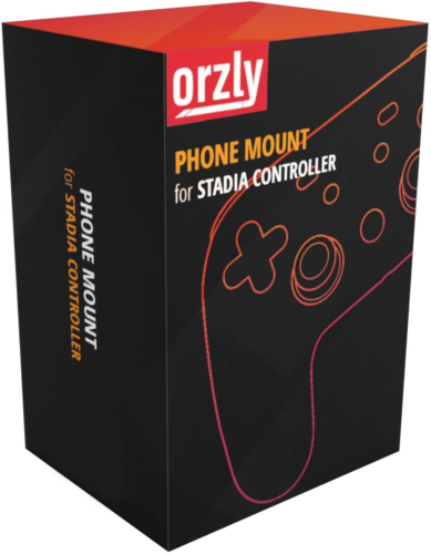 Orzly Phone Mount Clip for use with Google Stadia Controller - Fresh Stock Dated February 2026