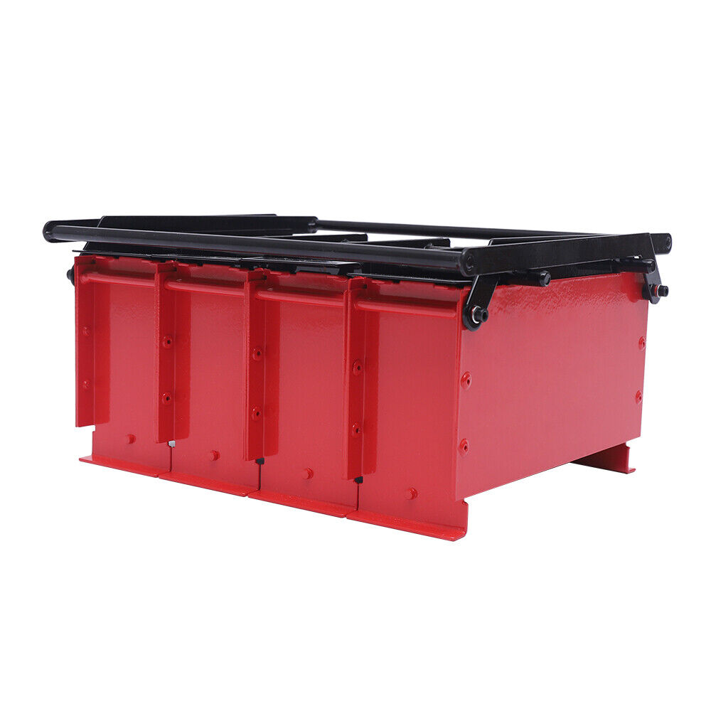 Paper Log Briquette Maker Heavy Duty Fire Brick Press Burning Fuel Recycle Set - Fresh Stock Dated January 2026