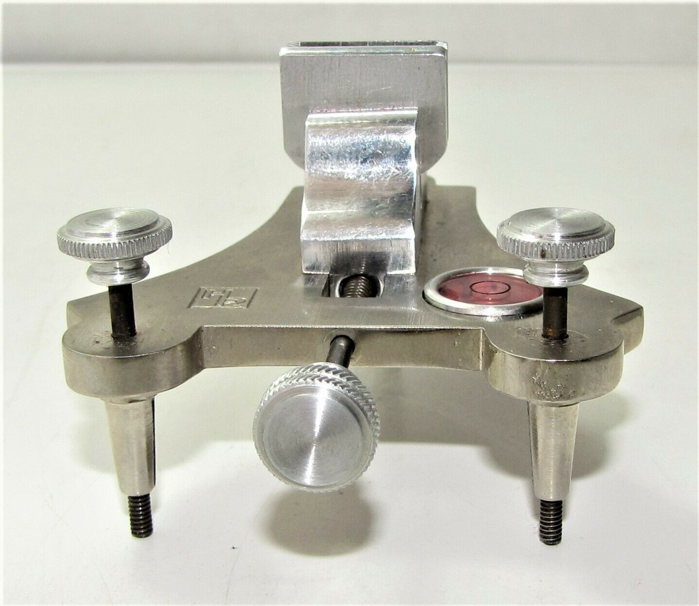 HR antique jeweler ruby jaw clamp level poising vise watch watchmaker tool w/box - Fresh Stock Dated December 2025